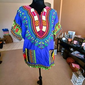 Blue/combo Sz(M) Mens Dishiski